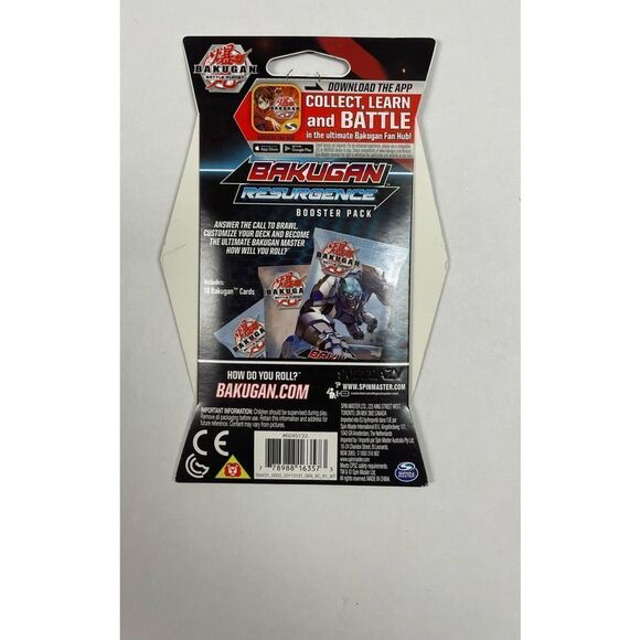 New‎ Bakugan Battle Planet Resurgence Booster Packs-8 Packs Sealed - Picture 3 of 7